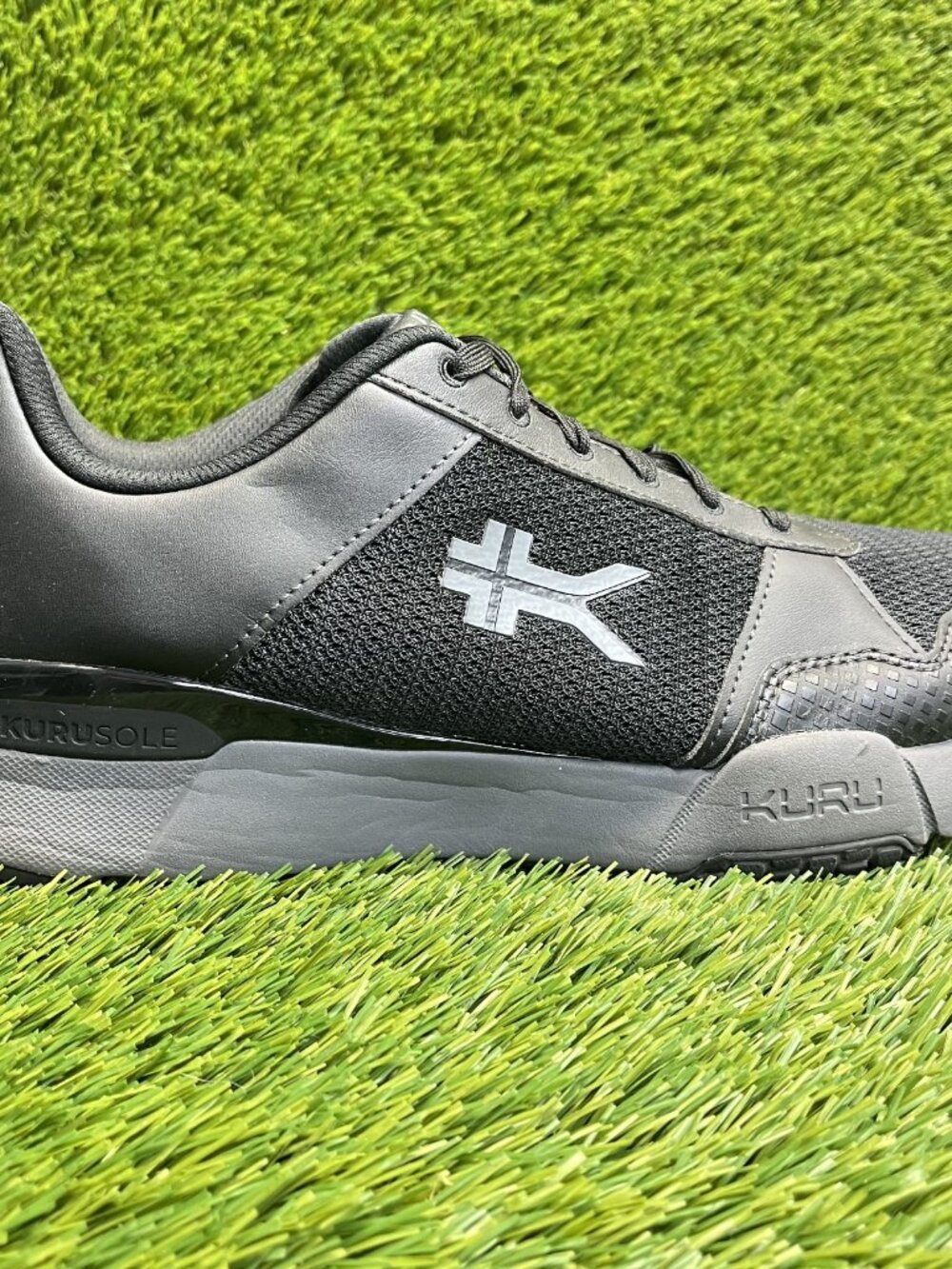 Kuru Quantum 2.0 Mens Size 14E Black Athletic Running Walking Shoes Sneakers